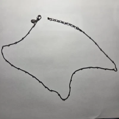 CADENA ESTACIÓN BOLA CHOCOLATE ORIGAMI BÚHO Usada 20-1/4 pulgadas de largo Foto 1 de 4