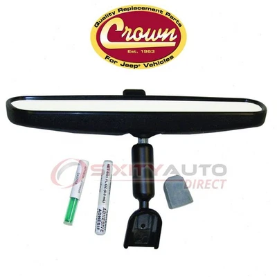 Crown Automotive Interior Rear View Mirror for 1955-1958 Jeep Willys - Body rt - Image 1 of 4