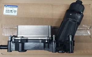 68596317AB MOPAR OEM 3.6L OIL COOLER FILTER HOUSING *BRAND NEW* - Picture 1 of 6