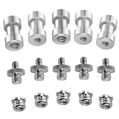 15 PCS/Set Tripod Threaded Adapter Conversion Mount Camera Screw Accessories - Image 1 of 4