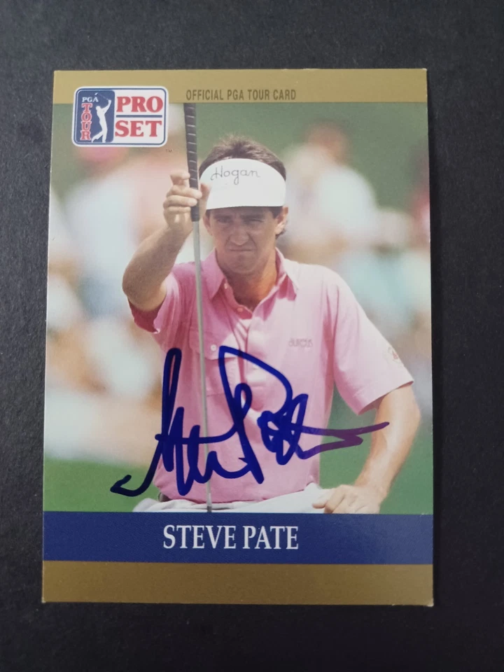 Steve Pate Signed 1990 Pro Set - PGA - Golf - Autographed - Image 1 of 1