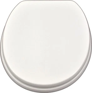 Holzkern MDF WC-Sitz Deckel Brille Toiletten Klodeckel Klobrille Klositz weiß - Bild 1 von 3