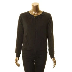 Lauren Ralph Lauren NEU Damen schwarz French Frottee Jacke Oberteil XS TEDO - Bild 1 von 2