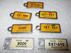 7 - Maine DAV Mini License Plate tag key chain Disabled American Vet