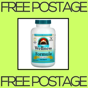 NEW Source Naturals, Wellness Formula, Immune Support - 180 Capsules FREE SHIP - Picture 1 of 2