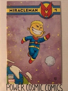 Miracleman #1 (Marvel März 2014) Sehr guter Zustand Skottie Young Baby Variante - Bild 1 von 2