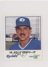 1989 Merchants Bank Syracuse Chiefs Kelly Heath