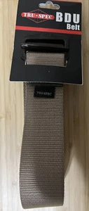 TRU-SPEC TACTICAL RANGE BELT GSA/TAA 4115004 SIZE Medium Tan COLOR - Picture 1 of 2