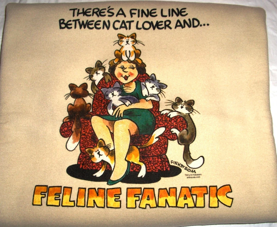 Sudadera polar manga larga cuello redondo "Cat Print-Various" Gildan Sand (Beige) Foto 1 de 1