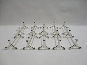 10 KNIFE DOORS COVERED CHRISTOFLE METAL SILVER KNIFE HOLDER KNIFE HOLDER - Picture 1 of 12