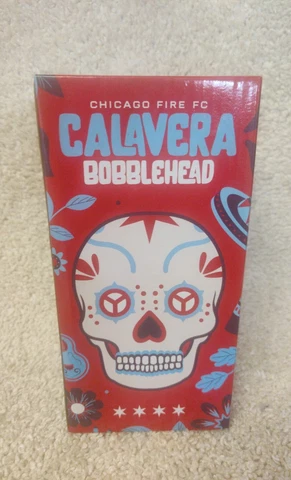 Chicago Fire Sugar Skull Calavera Bobblehead MLS Hispanic Heritage Cover