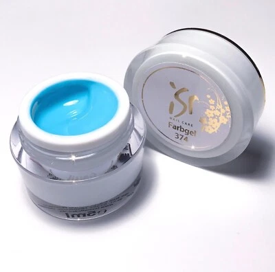 ISR NAL CARE ISR Nail Care 5ml UV & LED Colour Gel 374 Colour Gel Colour Nail Gel Modelling Art