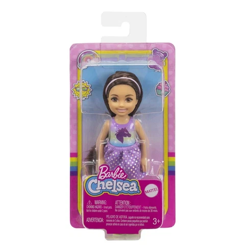 Barbie Chelsea (Unicorn Tie-Dye Purple Dress) GXT39 Doll Cover