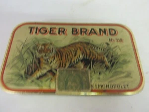 DE COLECCIÓN BOLSILLO PLANO MARCA TIGRE LATA EXCELENTE ESTADO 814-P - Imagen 1 de 3