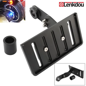 Side Mount License Plate Holder Bracket For Harley Softail Breakout Fatboy 2018+ - Picture 1 of 8