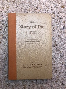 The Story of the T.T. Motorcycle Race Vintage Hardback Book 1948 by G S Davison - Picture 1 of 12