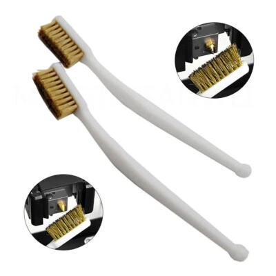 Convenient Wire Brush Set for Light Metal and Spark Plug Cleaning 2pcs Pack. - Image 1 of 4
