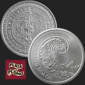 SILVER SHIELD 1 OZ BU | 2019 | ETERNAL WISDOM #4 - DON'T WORRY - Picture 1 of 2