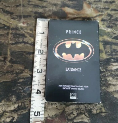 Vtg Prince BatDance Cassette Tape Motion Picture Soundtrack Warner Bros.  - Image 1 of 4