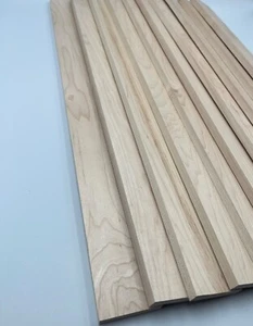 Maple hardwood timber planed. 10 pieces 48mm wide 10mm thick 500mm long DIY - Picture 1 of 4