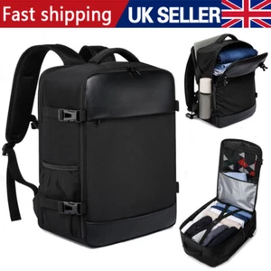 UK Cabin Bag Under Seat Baggage Carry On Backpack Travel Luggage 40x25x20cm - Picture 1 of 10