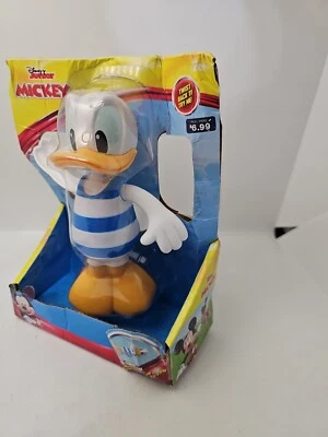 Brinquedo de banho Disney Junior Mickey Mouse Clubhouse nadador aquático Pato Donald - Imagem 1 de 4