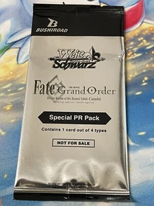 Weiss - 1x Fate Grand Order The Movie / Special Promo Pack Sealed NM - Foto 1 di 3