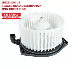 NEW ISUZU D-MAX BLOWER FAN MOTOR AIR CONDITION ROTATE RIGHT 2004-11 OEM - Picture 1 of 12