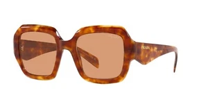Prada PR 28ZS Orange Tortoise/Orange (10L-07V) Sunglasses - Picture 1 of 4