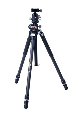 VANGUARD VEO 3+ 263CB PROFESSIONAL CARBON FIBER TRIPOD WITH BALL HEAD - Image 1 of 4