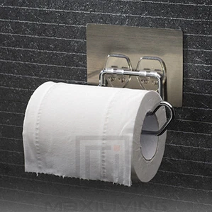 Soporte de papel higiénico soporte de baño soporte de inodoro estante de pared sin taladrar 5013 - Imagen 1 de 2