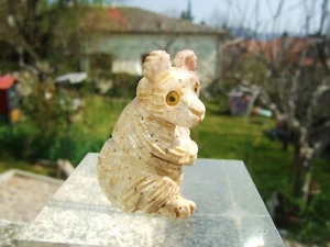 - Animali Incisi in Pietra - ORSO - Picture 1 of 1