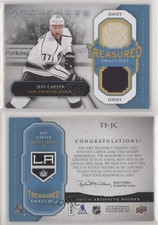 2013-14 Upper Deck Artifacts Treasured Swatches Jeff Carter #TS-JC