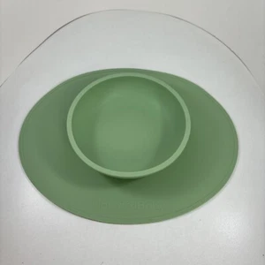 Upward Baby Dusty Green Silicone Suction Bowl - Picture 1 of 3