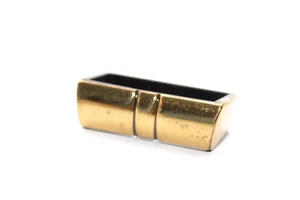 Schlaufe ohne Gürtelschnalle für 25 mm Breite, Farbe: Gold, Mittelalter / Ritter - Picture 1 of 5