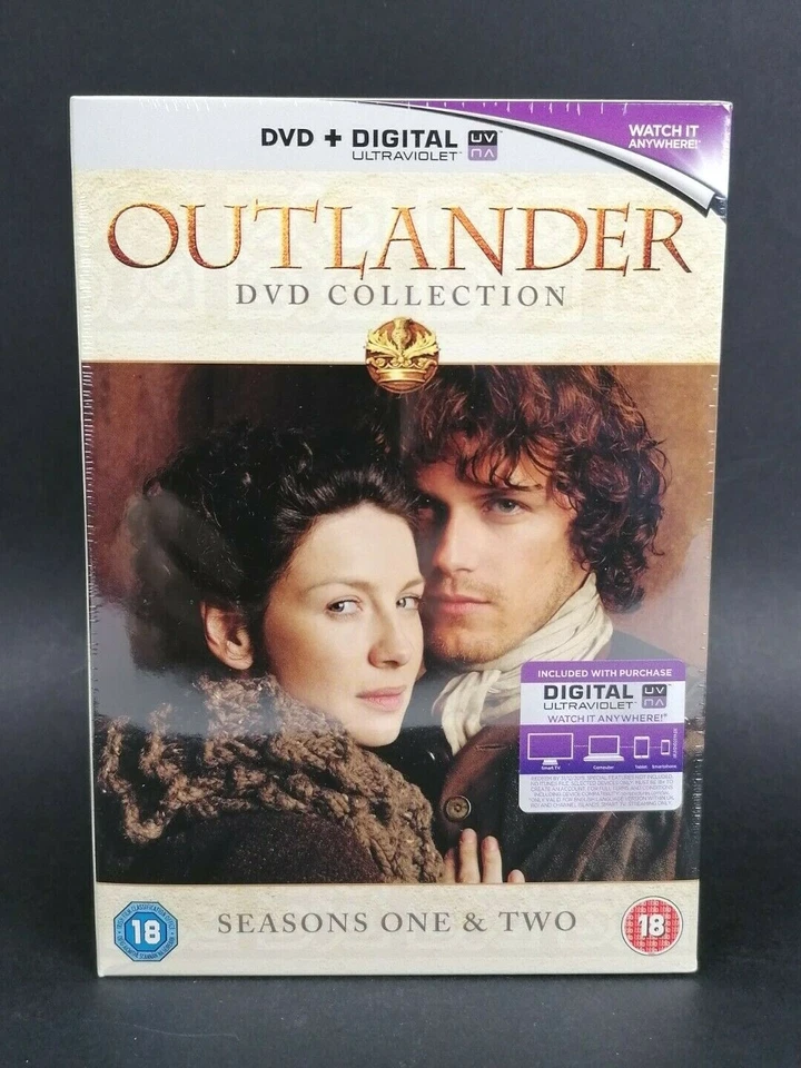 Outlander Season 1 & 2 DVD Collection Box Set NEW - Image 1 of 4