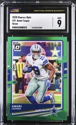 2020 Donruss Optic Amari Cooper 1/5 - Imagem 1 de 4