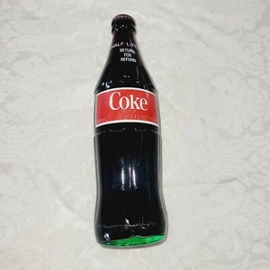 Vintage Coca Cola Classic Half Liter Full Unopened - Picture 1 of 5