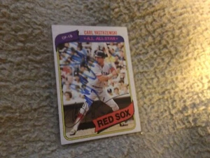 Carl Yastrzemski 1980 Topps #700 - tarjeta autografiada. - casi como nuevo a como nuevo - Imagen 1 de 3