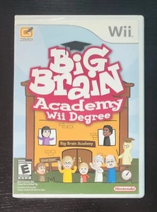 Big Brain Academy: Wii Degree (Nintendo Wii, 2007) Game CIB Complete Tested U - Picture 1 of 3