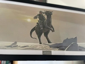 Vintage First Edition 1980 Star Wars Ralph McQuarrie Portfolio Tauntauns Hoth - Picture 1 of 10