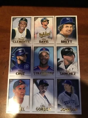 2018 GALLERY YOU PICK SP's 151-200 SHORT PRINTS CLEMENTE BRETT AARON - Image 1 of 2
