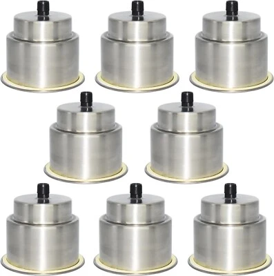 8套不锈钢杯饮料架插入带排水船房车露营车 — 第 1/4 张图片