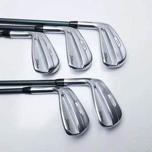 Used Titleist T100S 2021 Iron Set / 6 - PW / Stiff Flex / Left-Handed - Picture 1 of 11