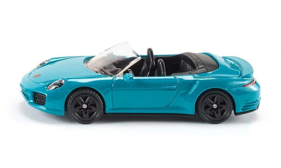 Siku 1523 Porsche 911 Turbo S Cabriolet Nuovo Auto Pkw da Corsa Modellino - Immagine 1 di 1