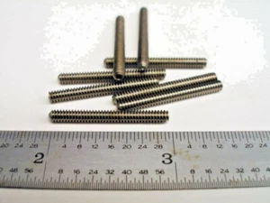 JUEGO DE TORNILLOS 4-40 X 1" PUNTO TAZA ACERO INOXIDABLE - 50 piezas - Imagen 1 de 1