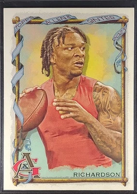 2023 Topps Allen & Ginter ANTHONY RICHARDSON #107 Gators, Colts Rookie Card - Image 1 of 2