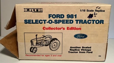 1987 ERTL 1957 Ford 981 Select-O-Speed Tractor Collectors Edition 1:16 (B216) - Image 1 of 4
