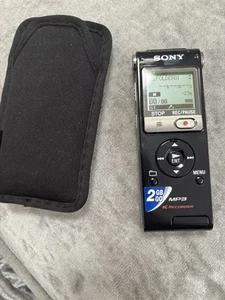 Sony ICD-UX200 Stereo digital voice IC recorder In Excellent Condition GWO - Picture 1 of 3