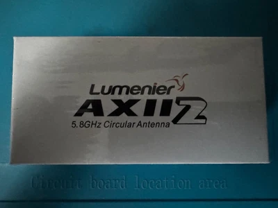 Lumenier AXII 2 5.8GHz LHCP SMA 天线 适用于 FPV 无人机 — 第 1/2 张图片